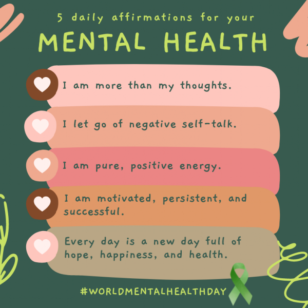 Tips for world mental health day